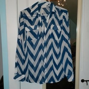 Chevron blouse